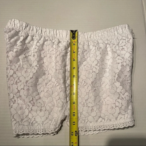 Simply Vera Wong Mini White Short Women size Large - Picture 9 of 12